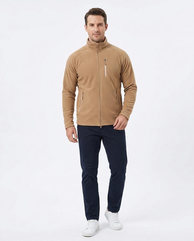 Theresa Mode - Aelom | Strukturierte Fleece Jacke Herren