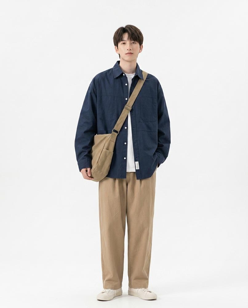 Theresa Mode - Nihil | Langärmliges Lockeres Hemd Unisex