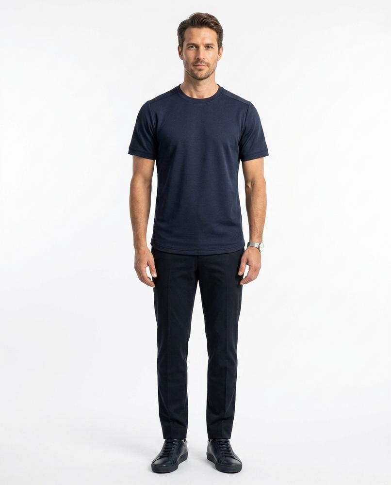 Theresa Mode - Vativ | Stichhemmend Kurzärmlig Shirt Herren
