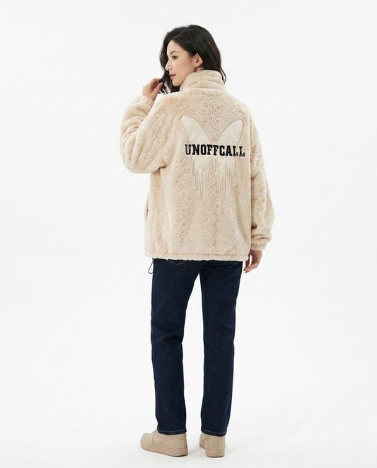 Theresa Mode - Viven | Strukturierte Plüsch Jacke Unisex