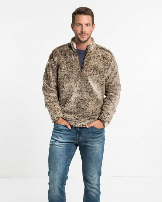 Theresa Mode - Lazan | Hochflorig Strukturiert Pullover Herren