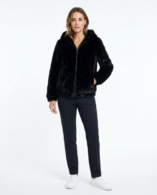 Theresa Mode - Rimin | Plüschig Gefüttert Jacke Damen