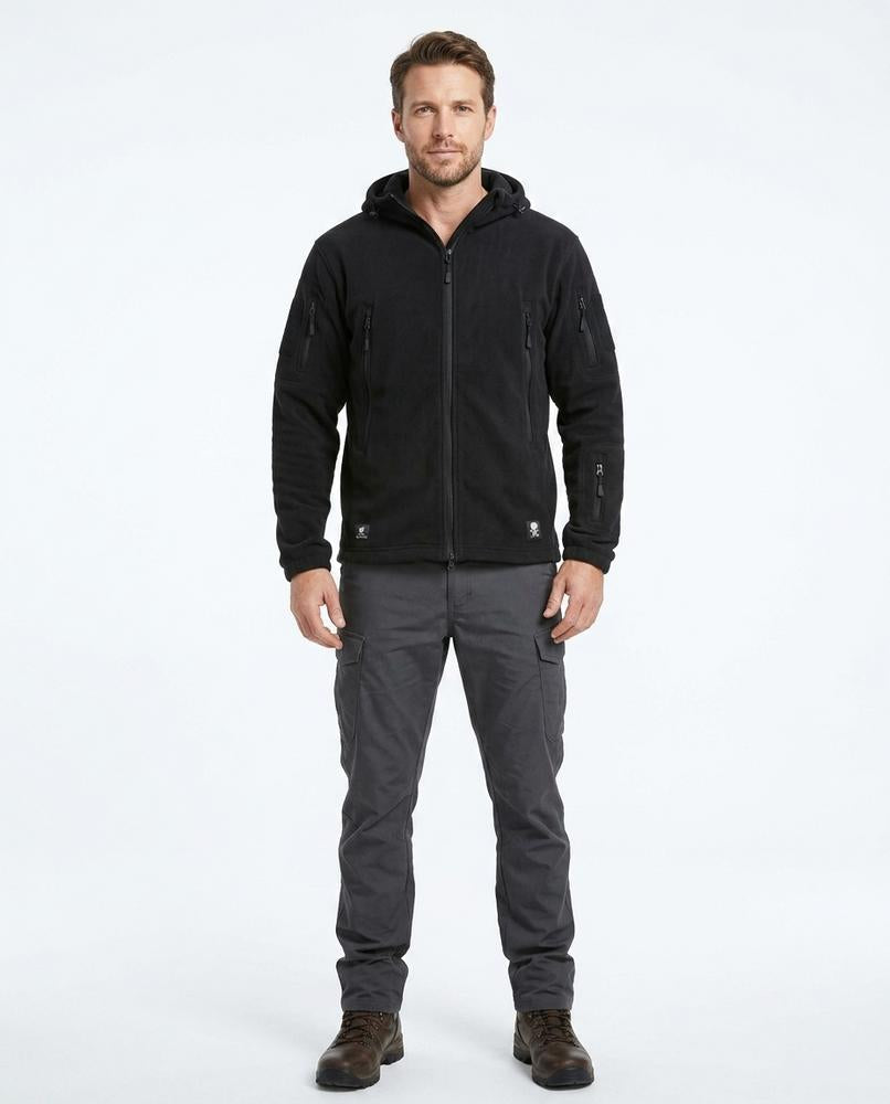 Theresa Mode - Elvan | Reißverschluss Fleece Jacke Herren