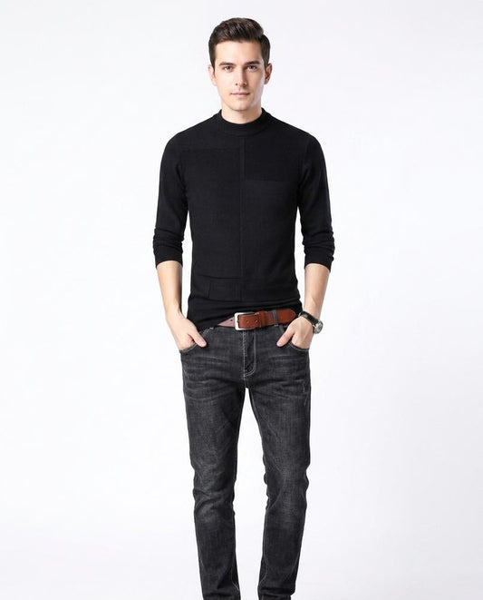 Theresa Mode - Cazan | Strukturiert Feinstrick Pullover Herren