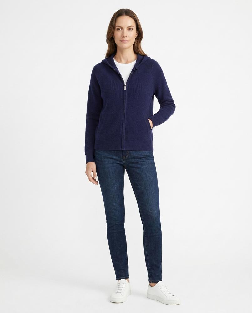 Theresa Mode - Miven | Gerippter Feingestrickter Hoodie Unisex