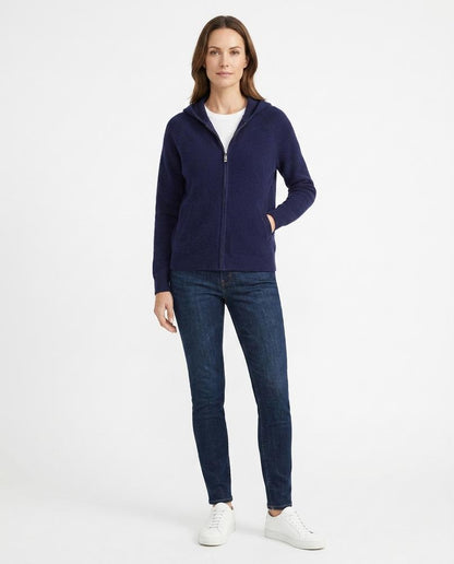 Theresa Mode - Miven | Gerippter Feingestrickter Hoodie Unisex
