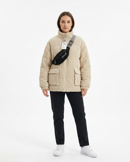 Theresa Mode - Nonal | Gerippt Wattiert Jacke Unisex
