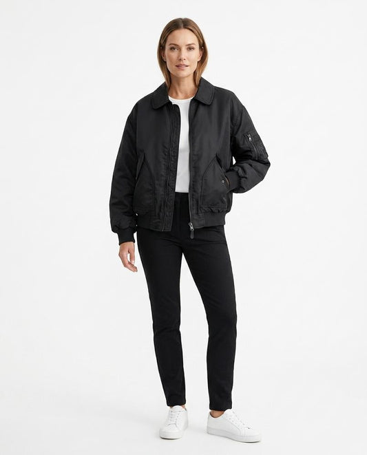 Theresa Mode - Minal | Gefütterte Weit Geschnittene Jacke Unisex