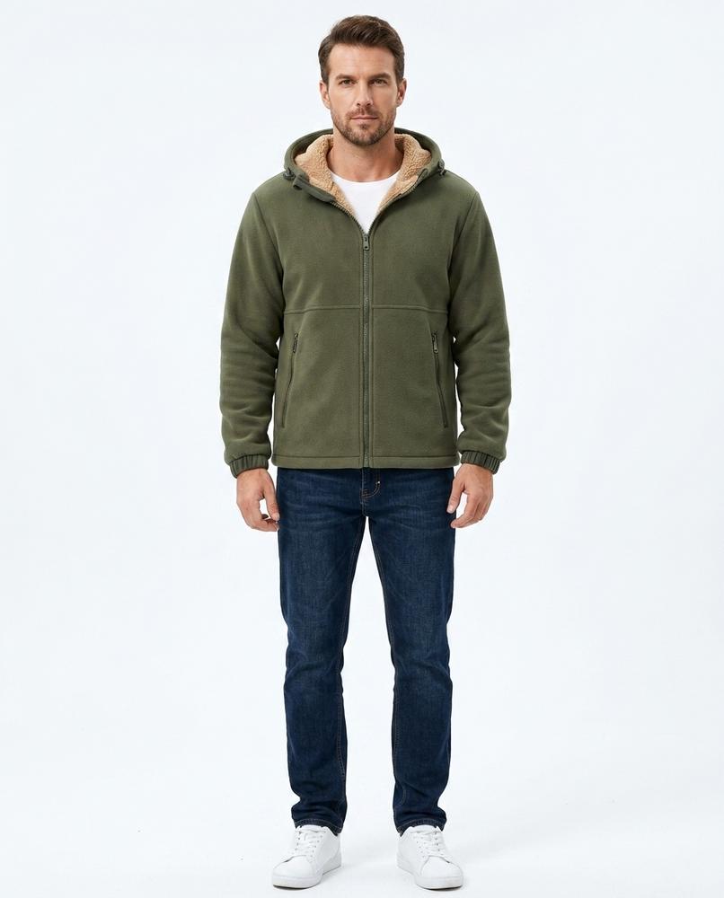 Theresa Mode - Domer | Gefütterte Fleece Jacke Herren