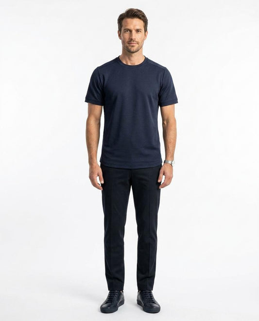 Theresa Mode - Vativ | Stichhemmend Kurzärmlig Shirt Herren