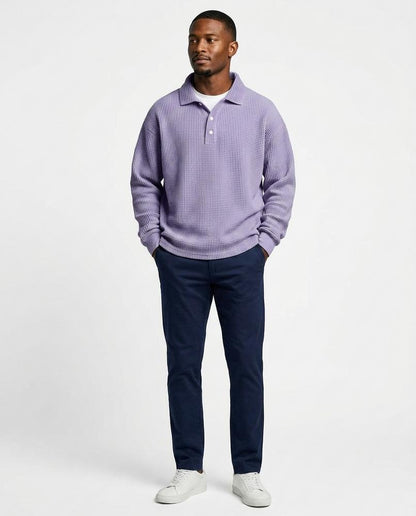 Theresa Mode - Aegad | Strukturiert Langärmlig Pullover Herren
